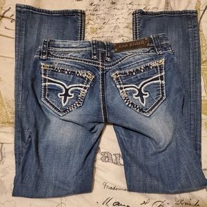 🌸Rock Revival Charlotte Bootcut Size 25!*!